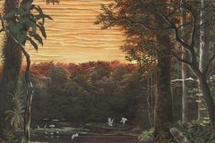 Amaringo_no title, 3/31/06, 10:52 AM,  8C, 6995x9340 (291+1168), 100%, Custom,  1/30 s, R44.9, G19.6, B33.2(gran templo de los maestros) 26-11-01, 46 X 61 cm.,Guache Extrafino on Arches paper